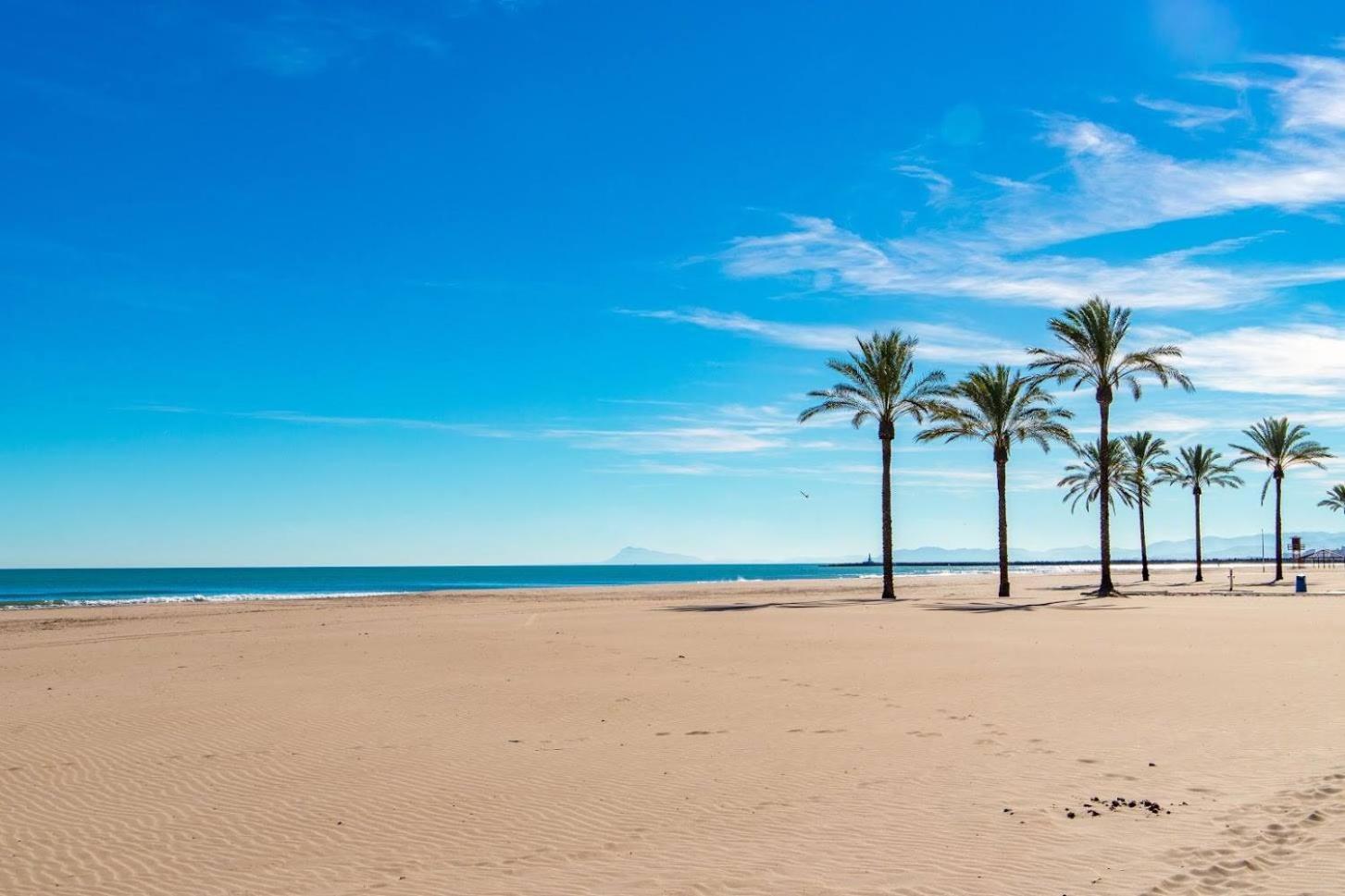 Royal Beach - Appartment With Sea View & Terrace Faro de Cullera Exterior foto